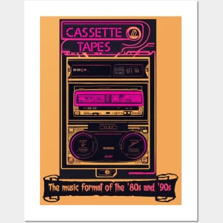 Cassette tapes Posters and Art